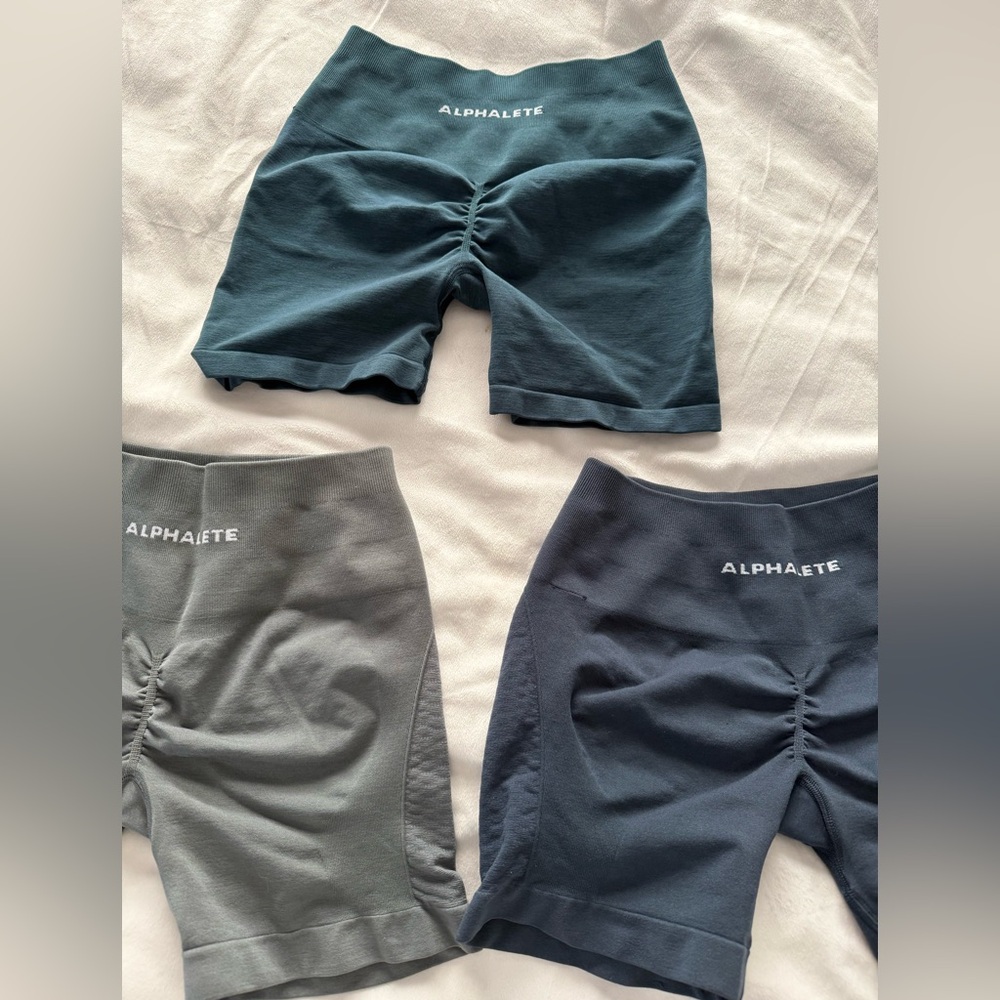 ALPHALETE SHORTS (pack of 3)